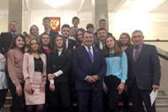 Cтуденты Белгородского государственного университета посетили Государственную Думу