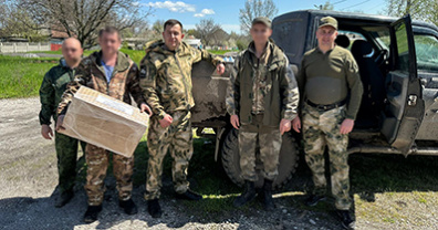 «Мы – сила. Мы сможем!»: Игорь Закотенко и Эдуард Журналёв пообщались с бойцами на передовой в зоне СВО