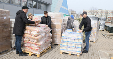 Юрий Клепиков: более 4,5 тысяч продуктовых наборов уже выдано и подготовлено к раздаче для грайворонцев