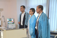 В городской больнице №2 Старого Оскола появился новый аппарат искусственной вентиляции лёгких